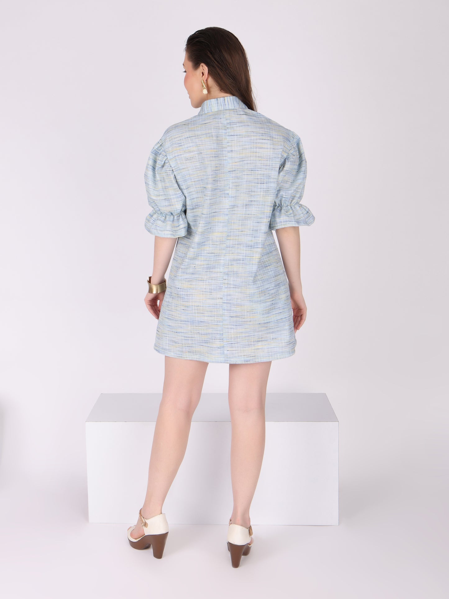 Sky Blue Knots Dress