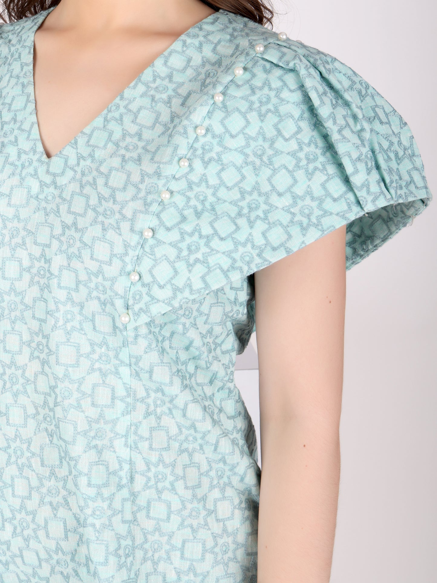 Aqua Blue Dress