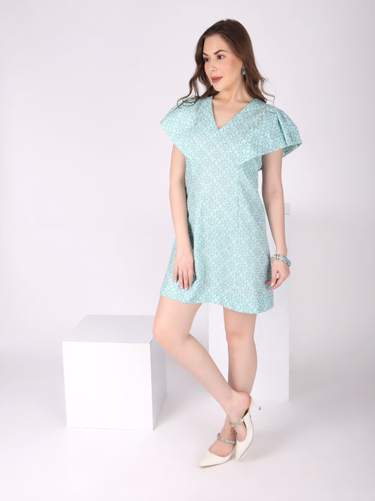 Aqua Blue Dress
