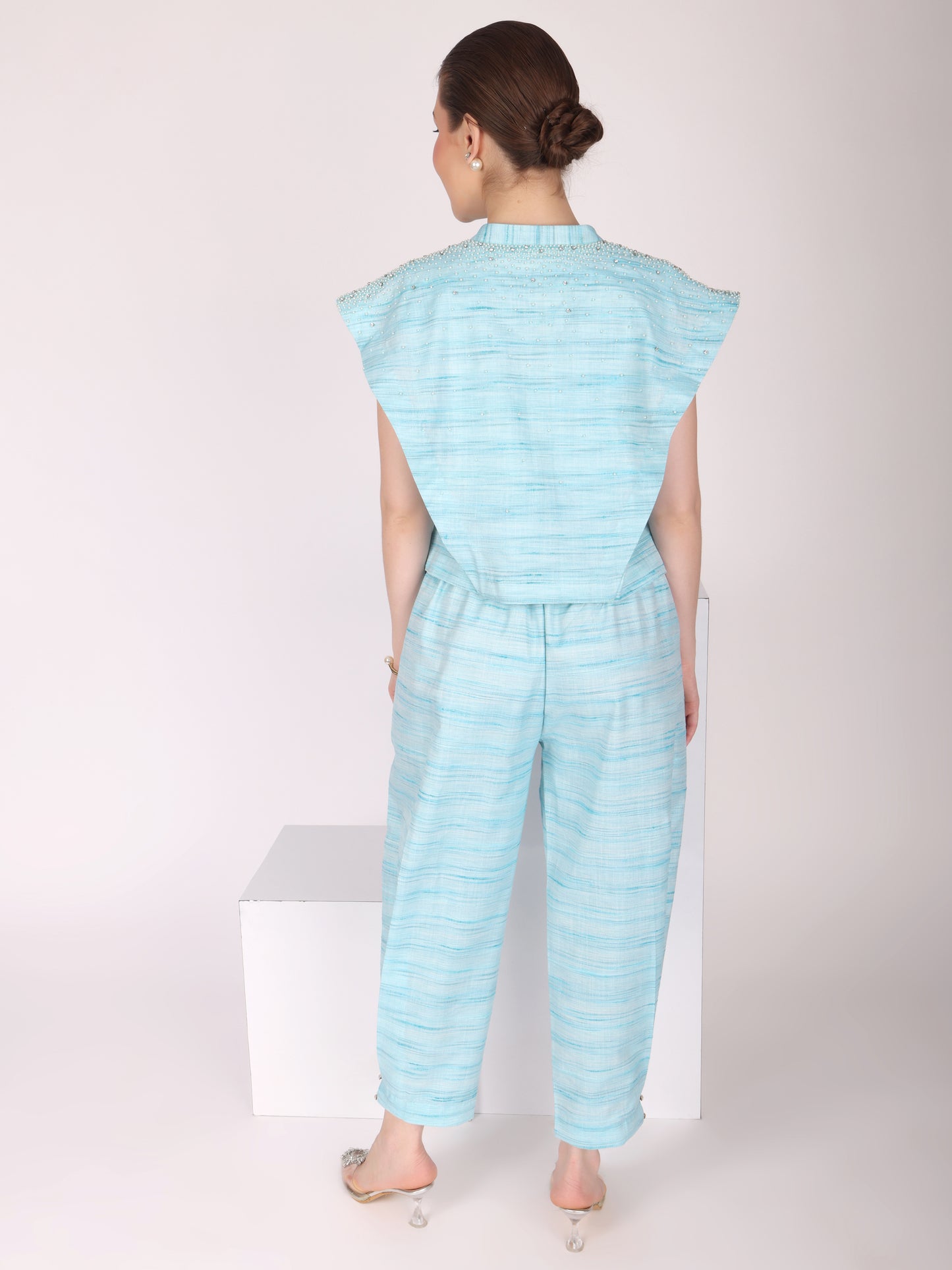 Structure Blue Co-Ord Set