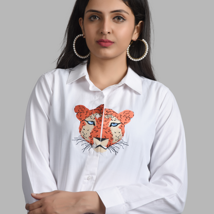 White Tiger Shirt