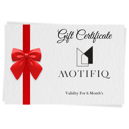 MOTIFIQ gift card