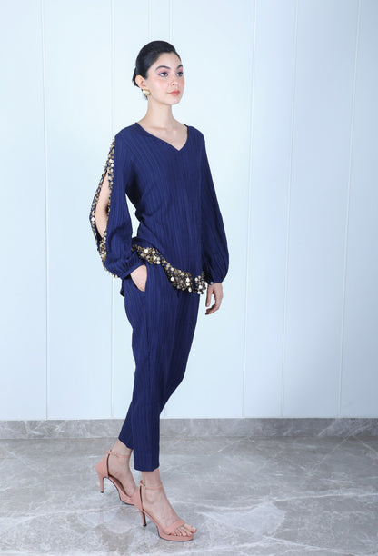 Motifiq's Open Slit Sleeves Coord Set for Women